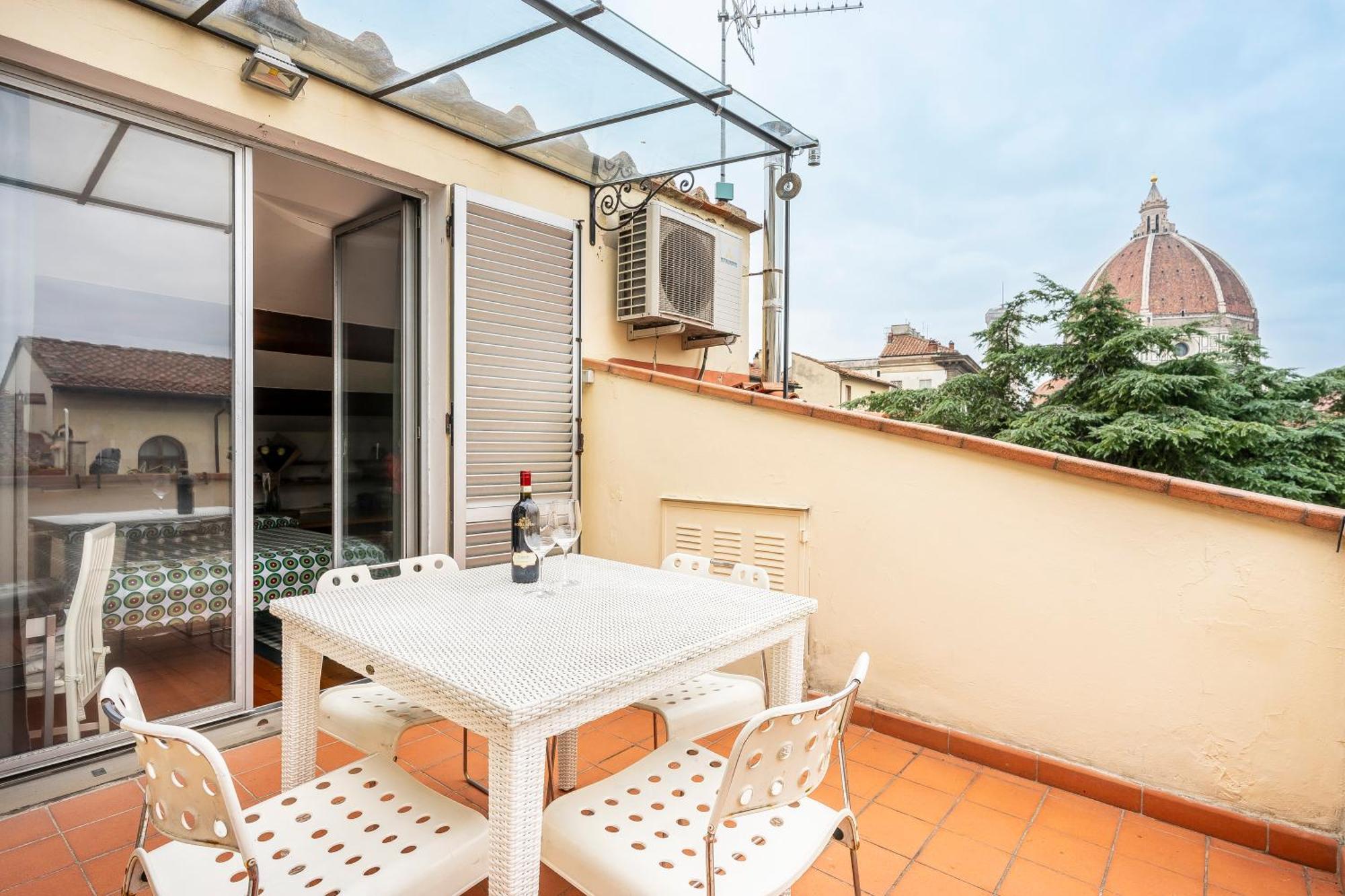 Appartement Penthouse Le Terrazze Duomo View à Florence Extérieur photo